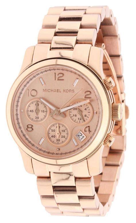 michael kors code mk5128 rose gold tone bracelet ladies watch|michael kors mk5128.